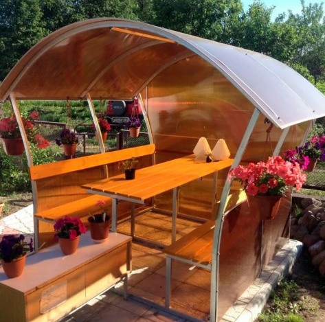 Пошаговая инструкция по сборке каркаса беседки