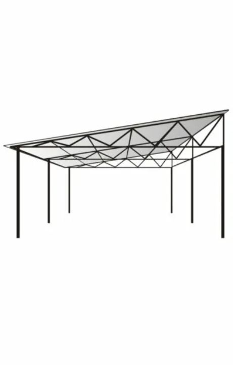 пример расчета стоимости навеса из металлопрофиля