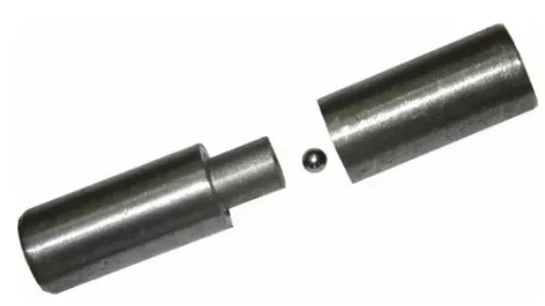 Конструкция петли Starfix с шариком в разрезе