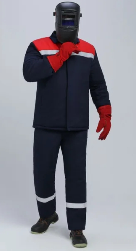 Специальная зимняя защитная экипировка сварщика