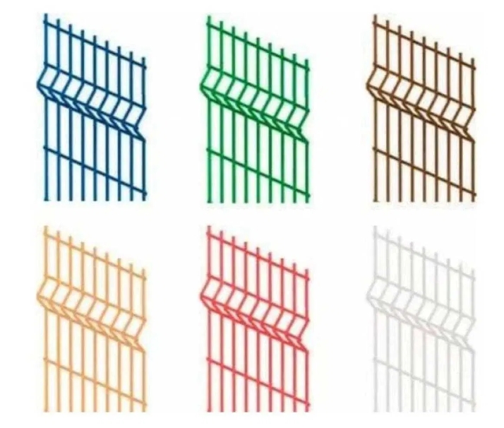 Цветовые и дизайнерские варианты сварных сетчатых панелей